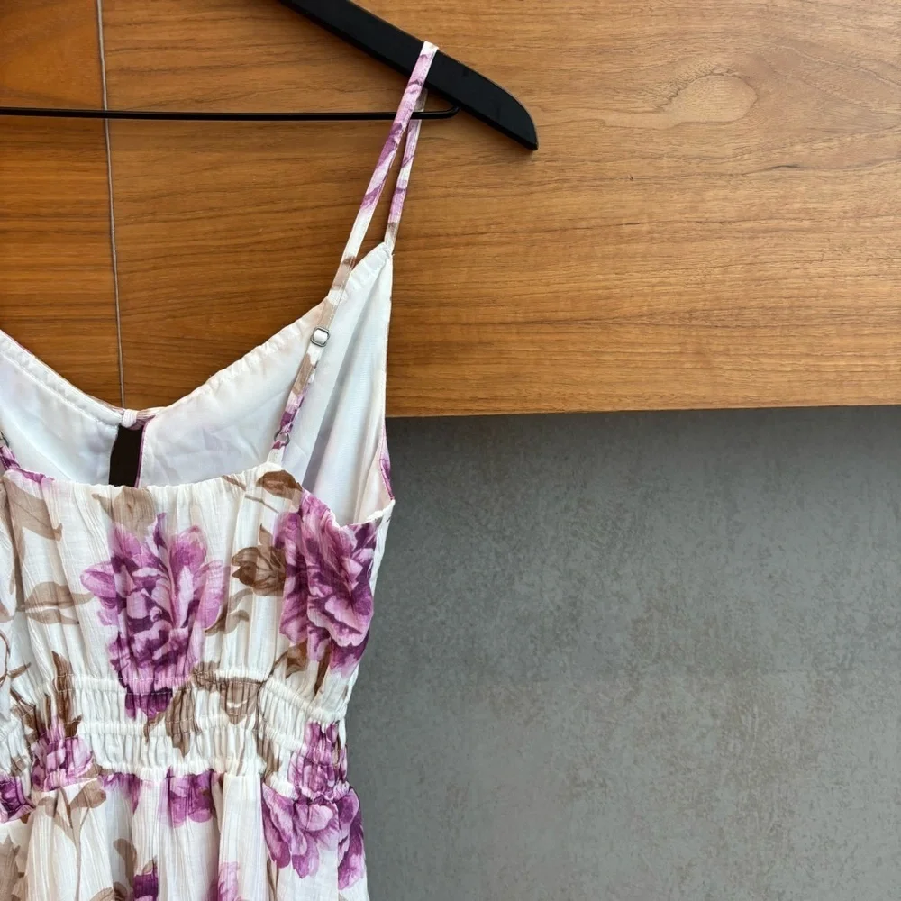 NWOT Abercrombie & Fitch Maxi Floral Dress, Size XS